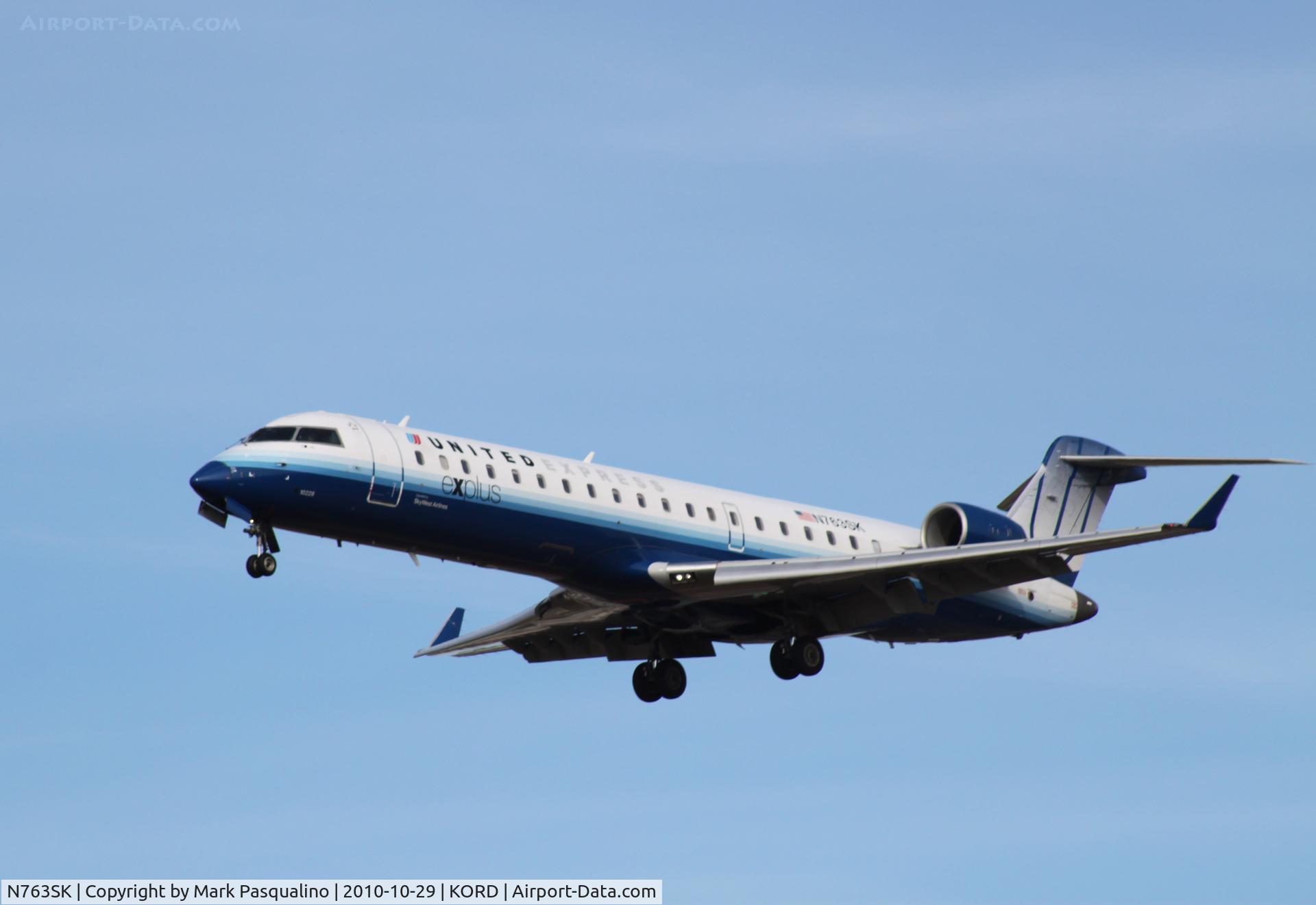 N763SK, 2005 Bombardier CRJ-701ER (CL-600-2C10) Regional Jet C/N 10228, CL-600-2C10