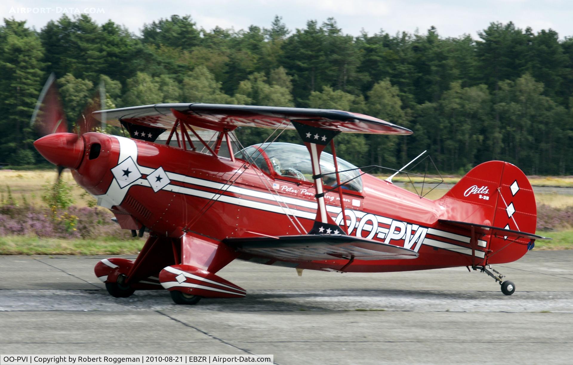 OO-PVI, 1988 Pitts S-2B Special C/N 5144, Oostmalle Fly in 21-08-2010