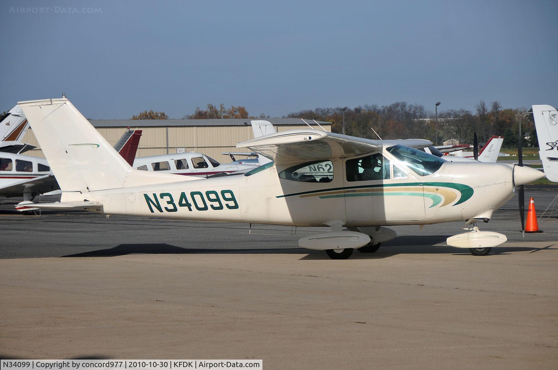 N34099, 1971 Cessna 177B Cardinal C/N 17701639, 10/30/2010
