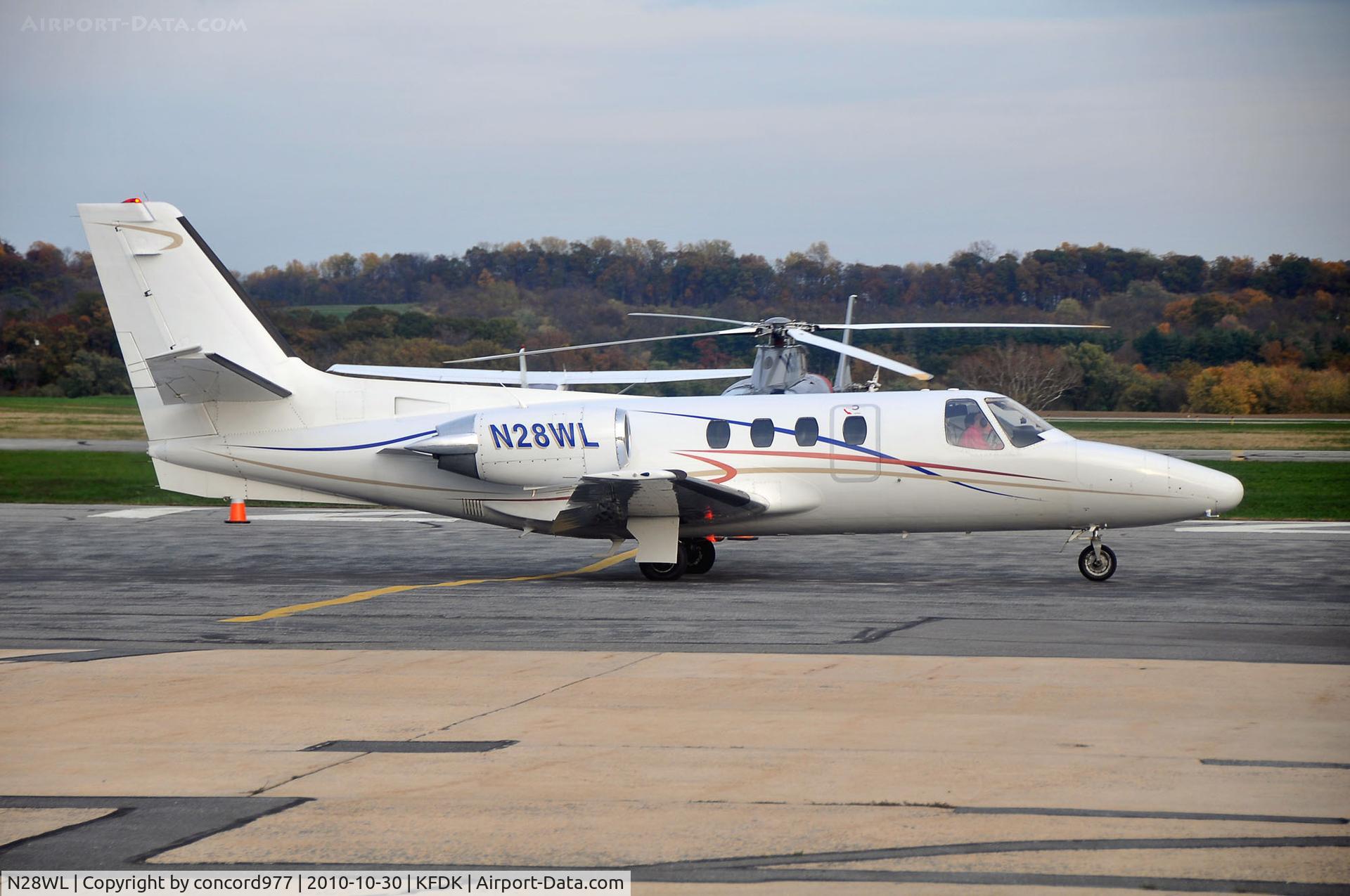 N28WL, 1973 Cessna 500 Citation C/N 500-0077, 10/30/2010