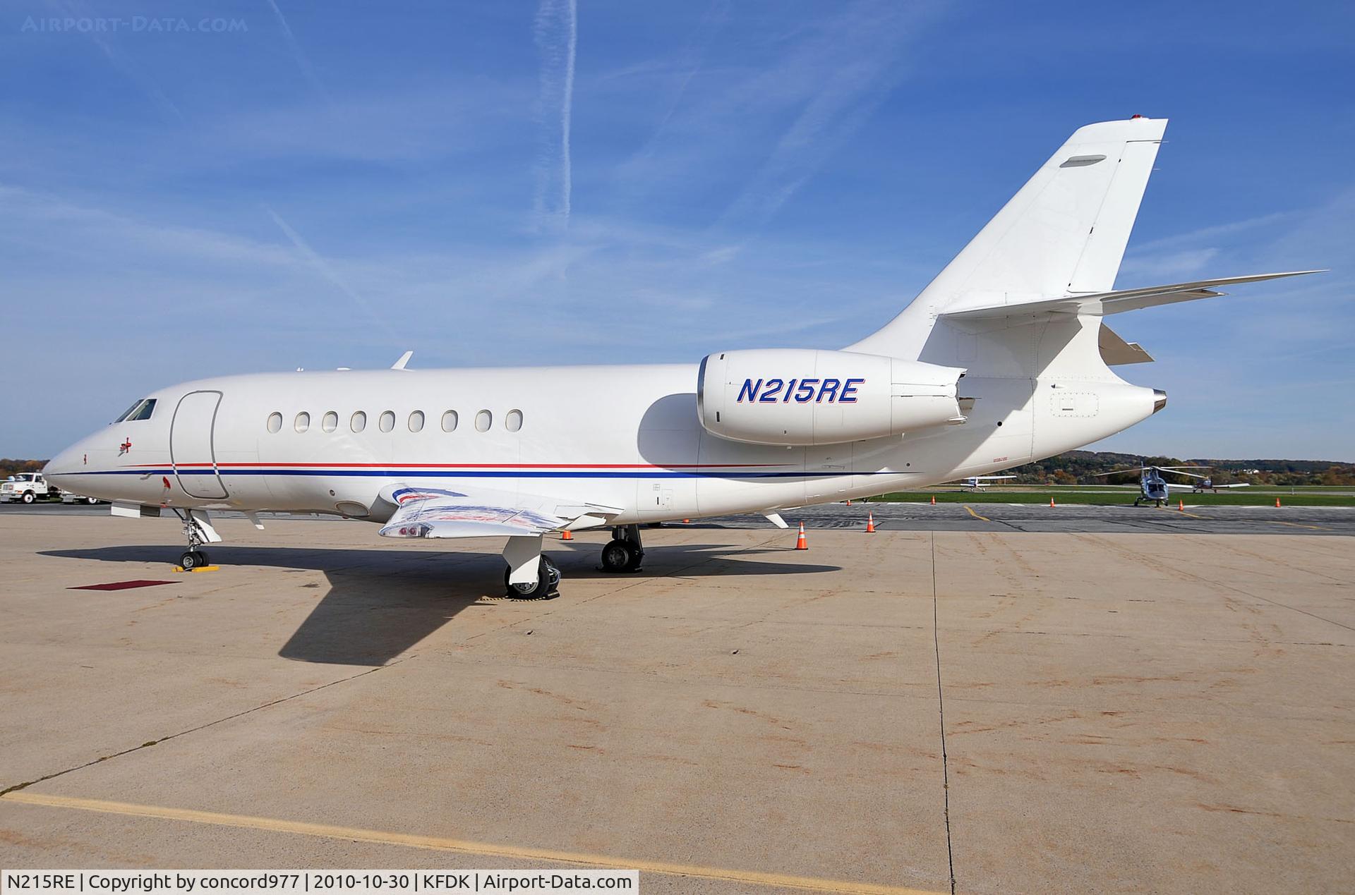 N215RE, 2004 Dassault Falcon 2000 C/N 215, 10/30/2010