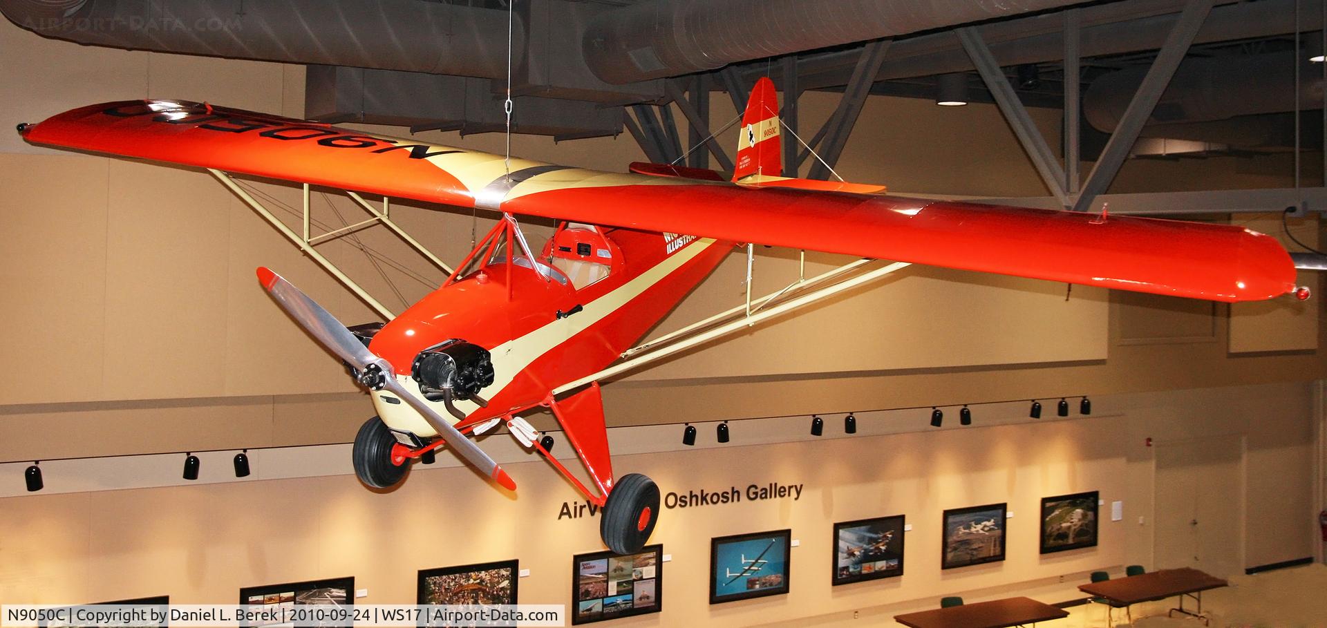 N9050C, 1955 Corben Baby Ace Model C-1 C/N 101C, Featured in Popular Mechanics, this homebuilt brought the EAA to national attention, its founder, Paul Pobereszny being one of the builders of this 1955 example.