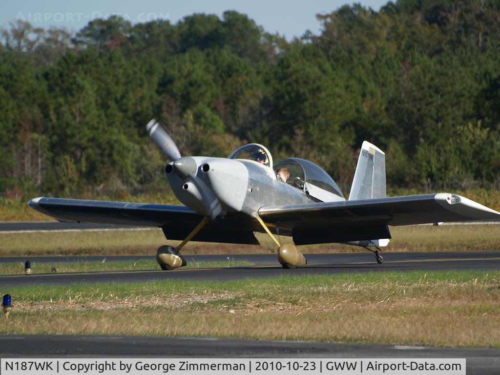 N187WK, 2008 Vans RV-8 C/N 82433, Father & Son outing in kit-built RV-8 @ Goldsboro-Wayne
