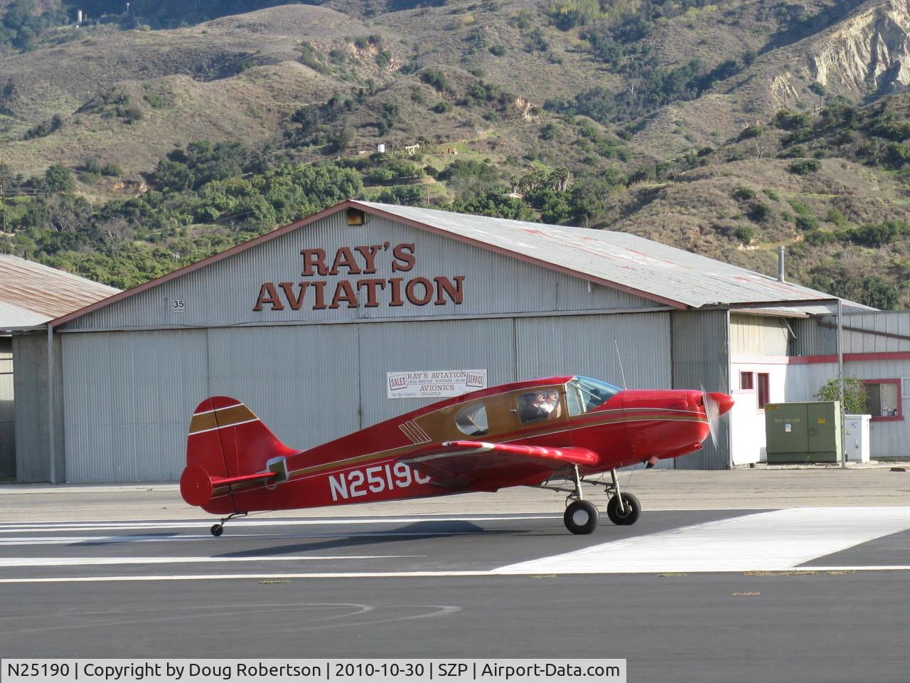 N25190, 1940 Bellanca 14-9 C/N 1011, 1940 Bellanca 14-9 CRUISAIR JUNIOR, Lycoming O&VO-360 180 conversion from original Ken-Royce leBlond 90 Hp radial, Now 4-place, Standard class despite FAA listing, takeoff roll Rwy 22