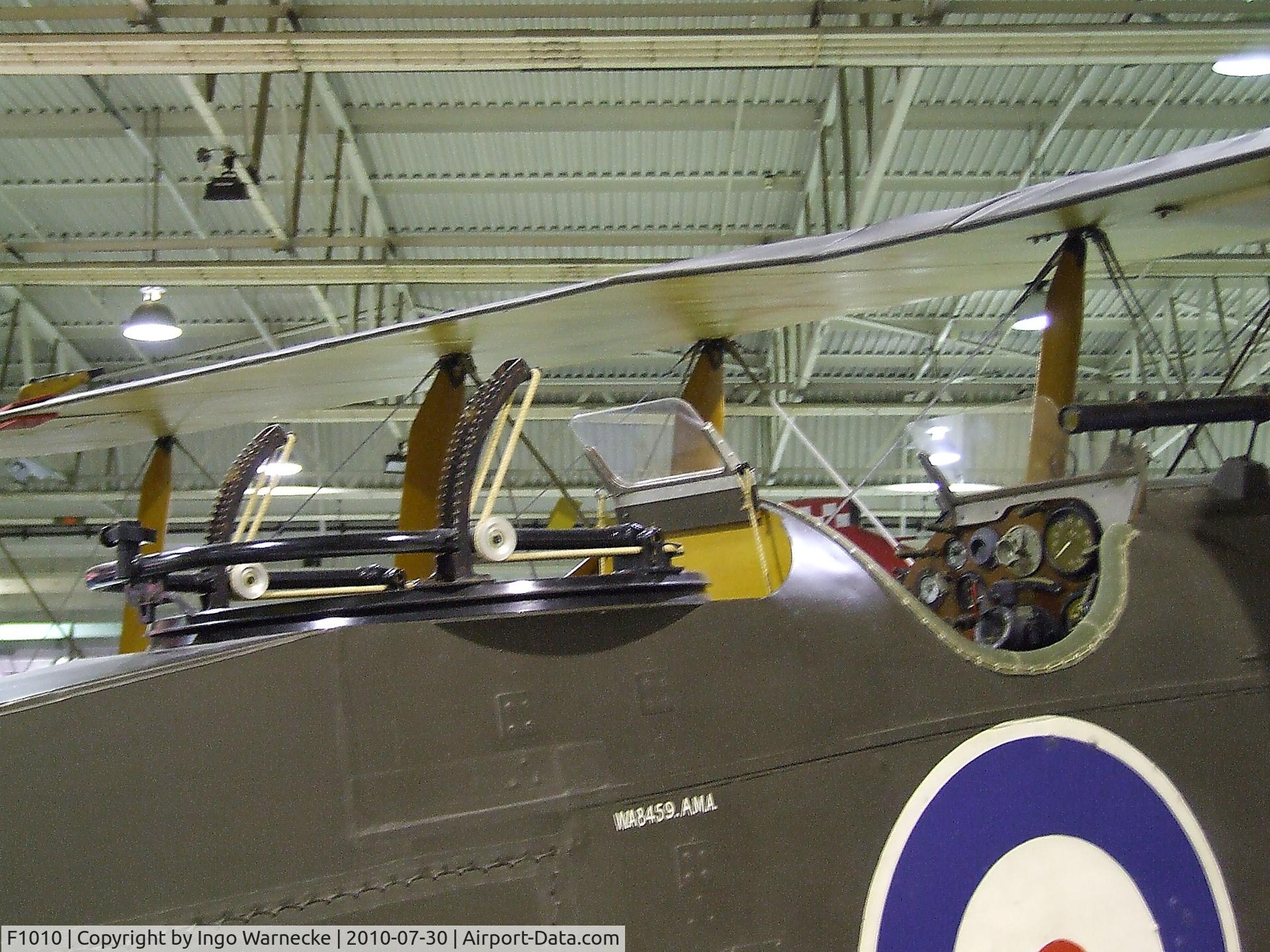 F1010, De Havilland DH-9A C/N WA8459AMA, De Havilland D.H.9A at the RAF Museum, Hendon