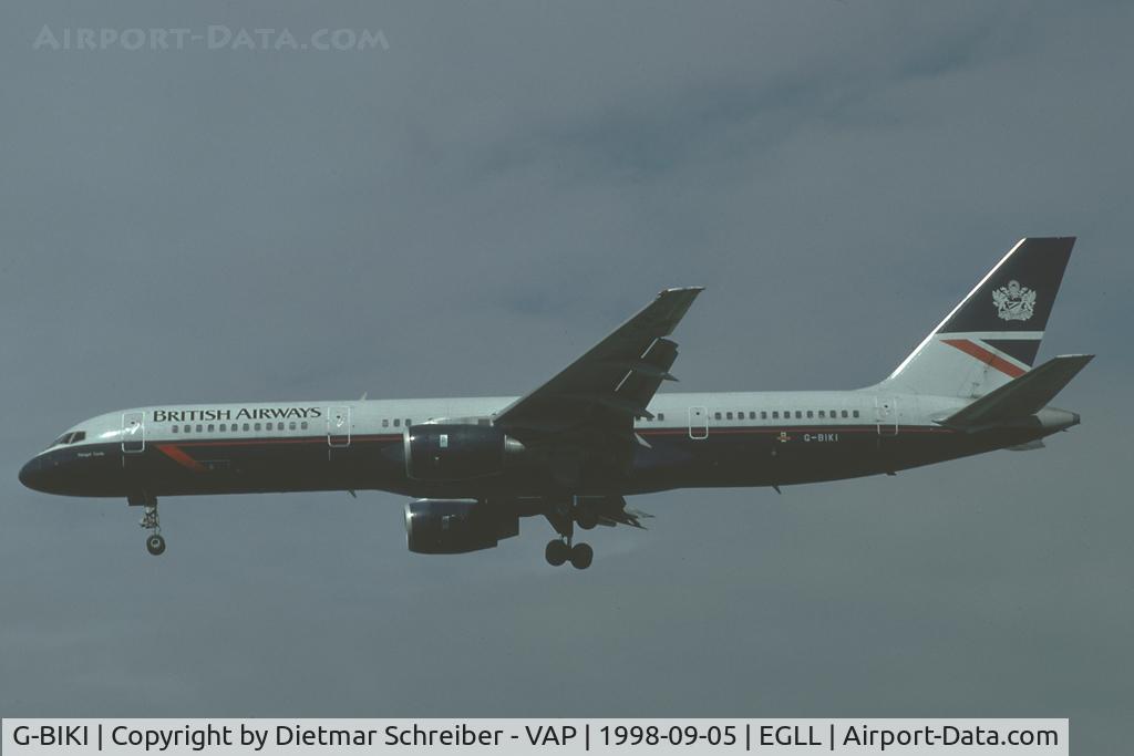 G-BIKI, 1983 Boeing 757-236 C/N 22180, British Airways Boeing 757-200