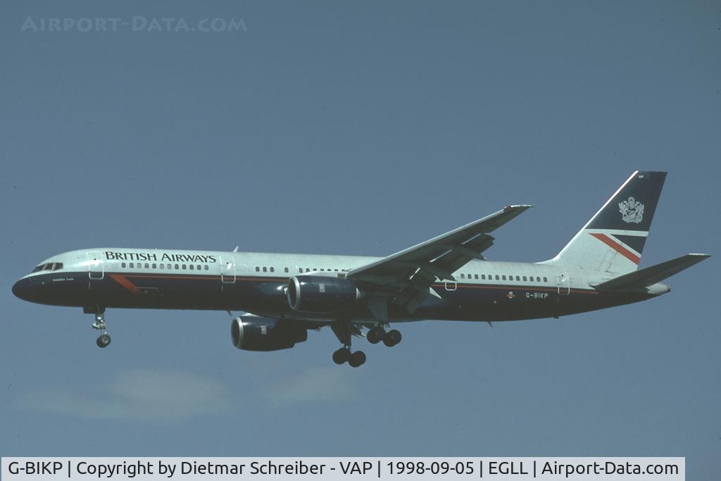 G-BIKP, 1985 Boeing 757-236/SF C/N 22188, British Airways Boeing 757-200