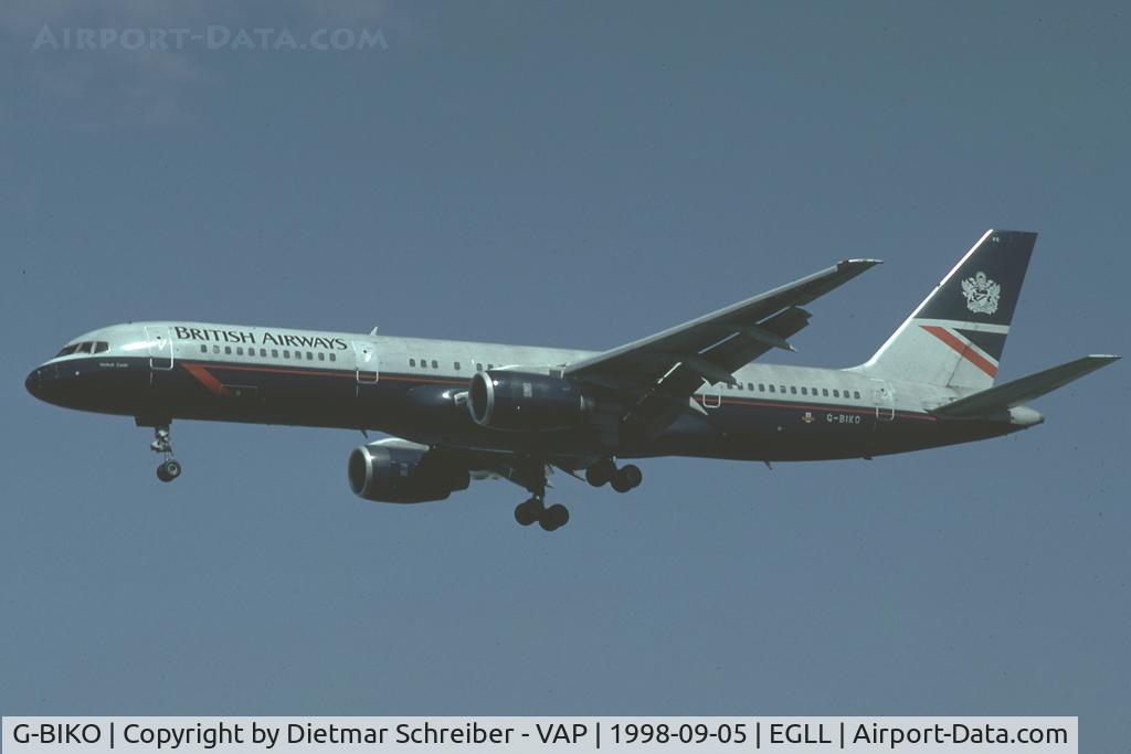 G-BIKO, 1984 Boeing 757-236 C/N 22187, British Airways Boeing 757-200