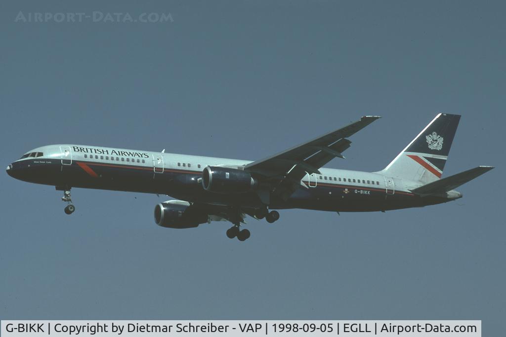 G-BIKK, 1983 Boeing 757-236 C/N 22182, British Airways Boeing 757-200