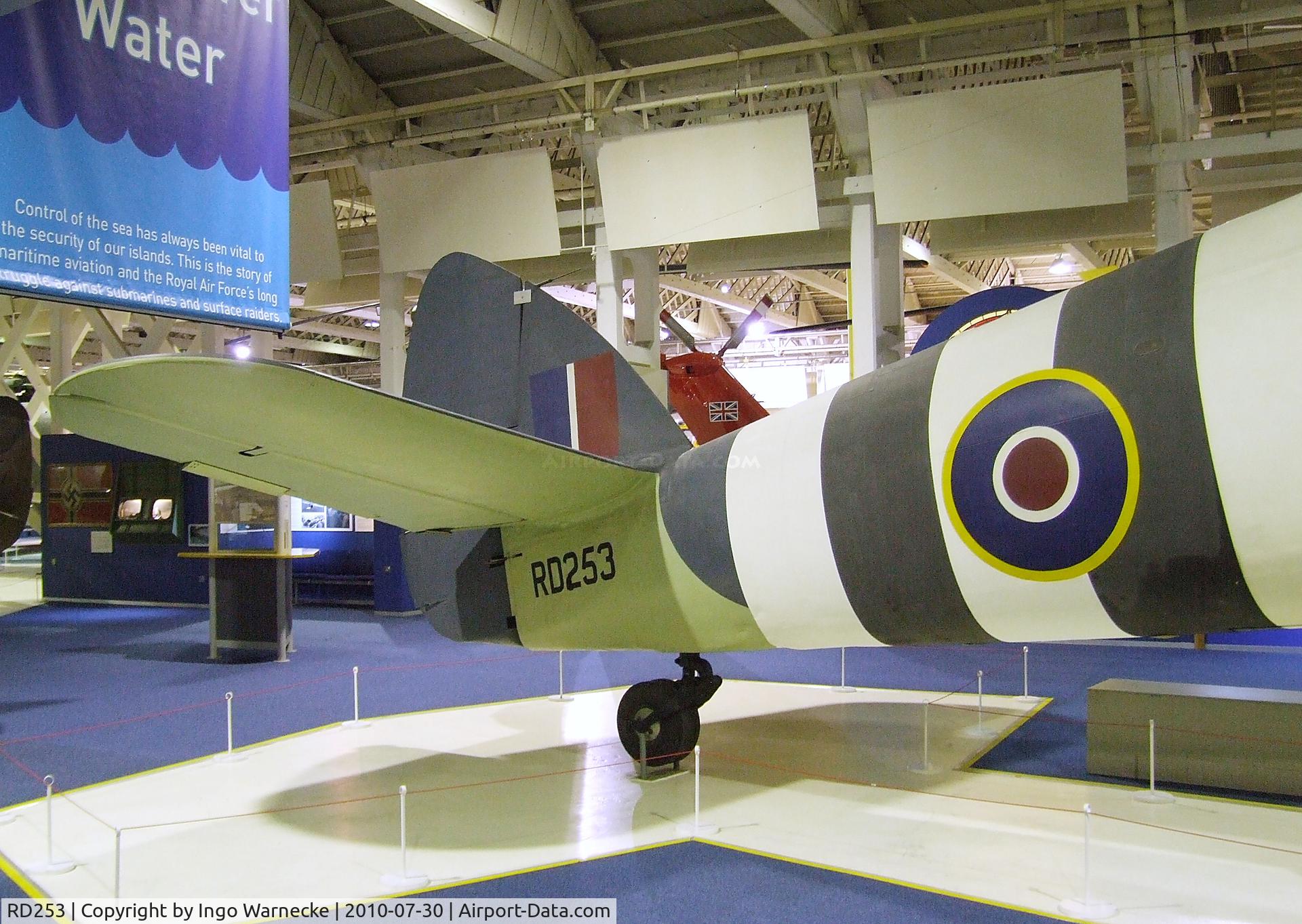 RD253, Bristol Beaufighter TF.X C/N Not found RD253, Bristol Beaufighter TF Mk X at the RAF Museum, Hendon