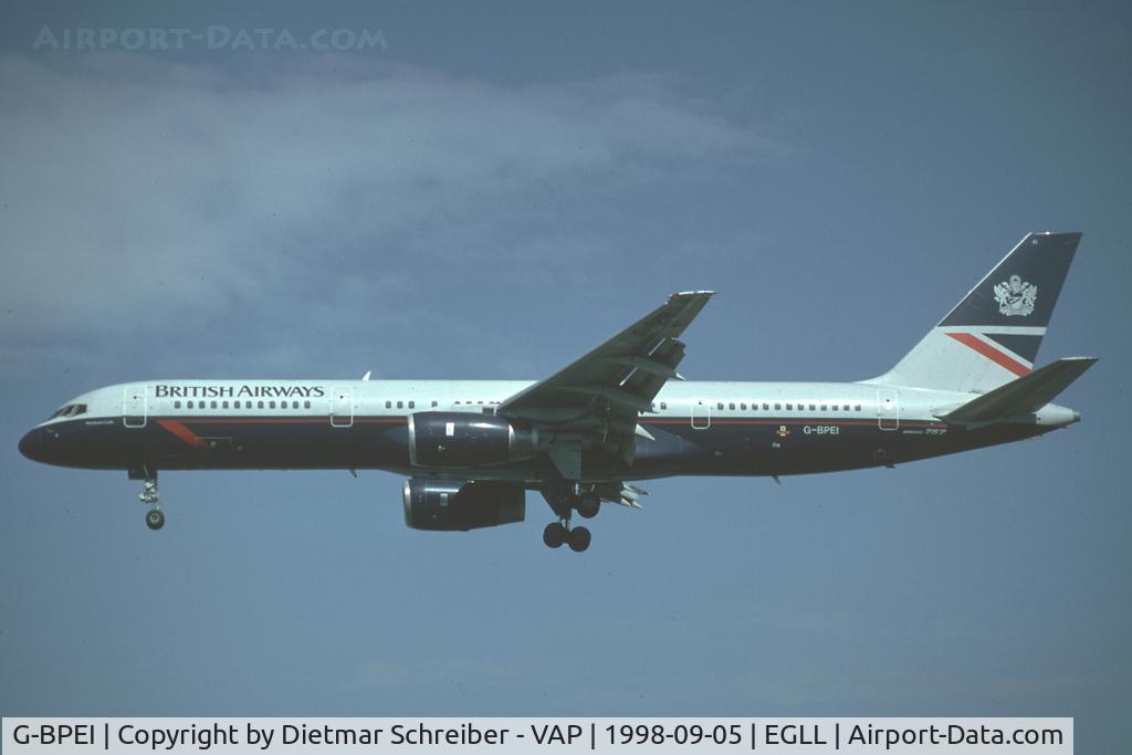 G-BPEI, 1994 Boeing 757-236 C/N 25806, British Airways Boeing 757-200