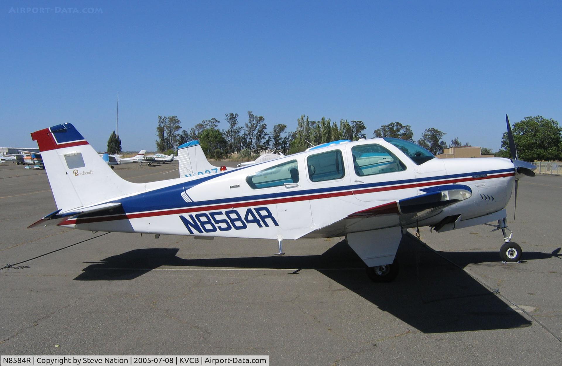 N8584R, 1974 Beech F33A Bonanza C/N CE-539, 1974 Beech F33A @ Nut Tree Airport/Vacaville, CA