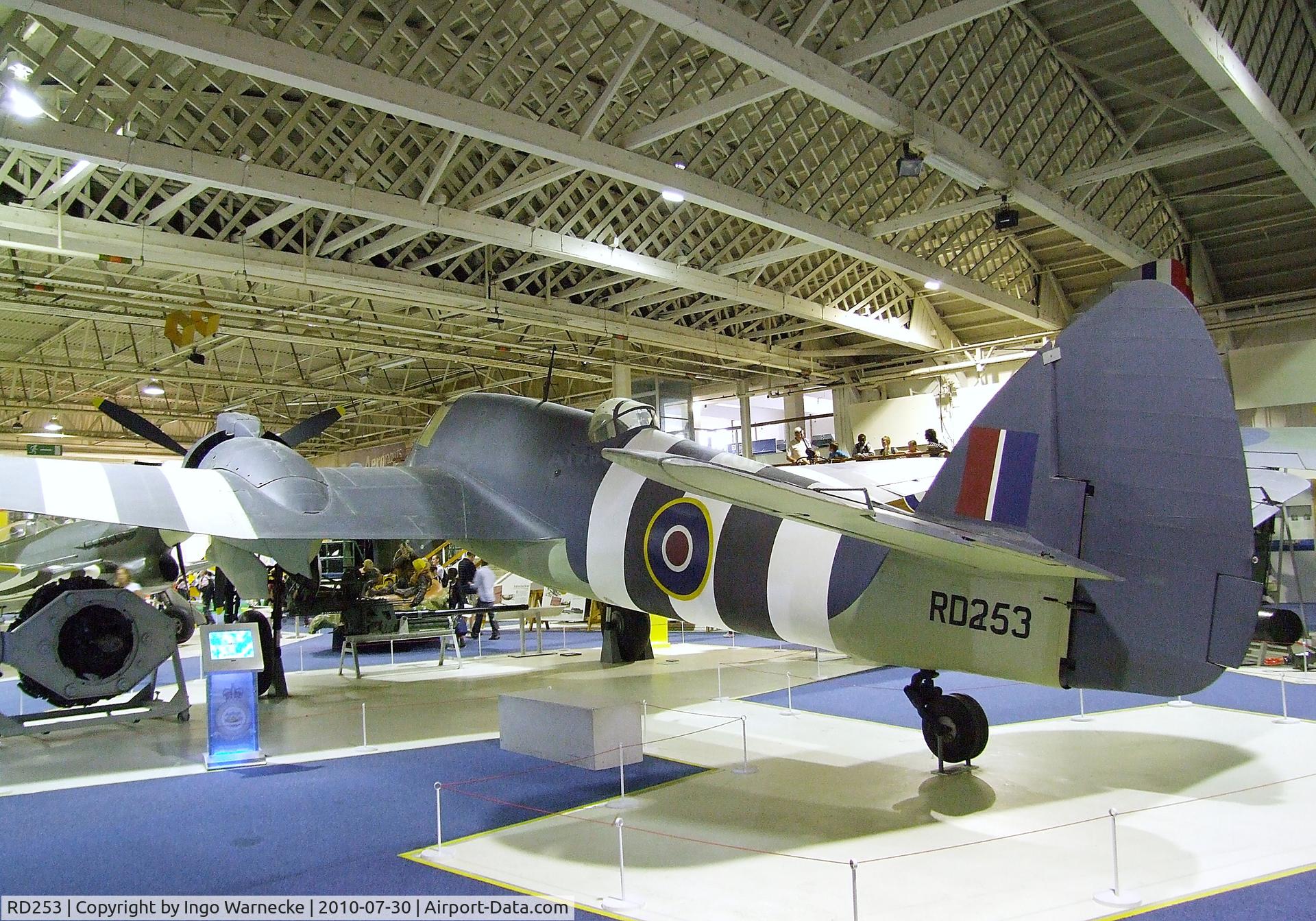 RD253, Bristol Beaufighter TF.X C/N Not found RD253, Bristol Beaufighter TF Mk X at the RAF Museum, Hendon