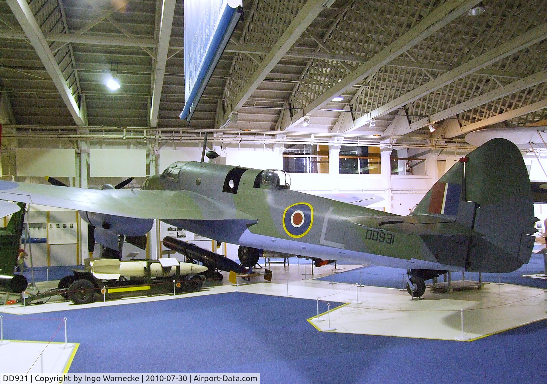 DD931, Bristol Beaufort VIII C/N Composite, Bristol Beaufort VIII at the RAF Museum, Hendon
