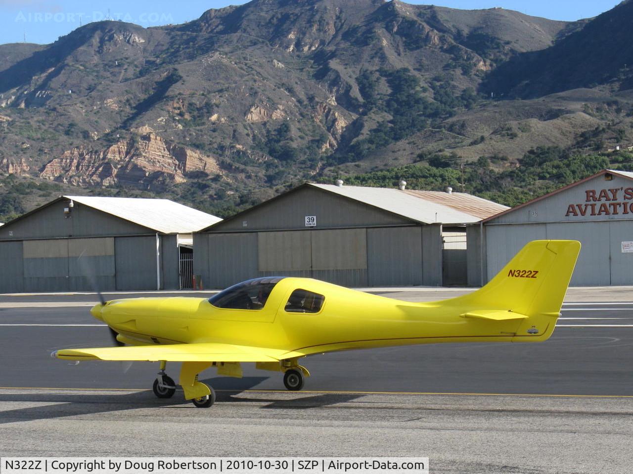 N322Z, 1991 Lancair 320 C/N WP001, 1991 Price LANCAIR 320, Lycoming O&VO-360, taxi