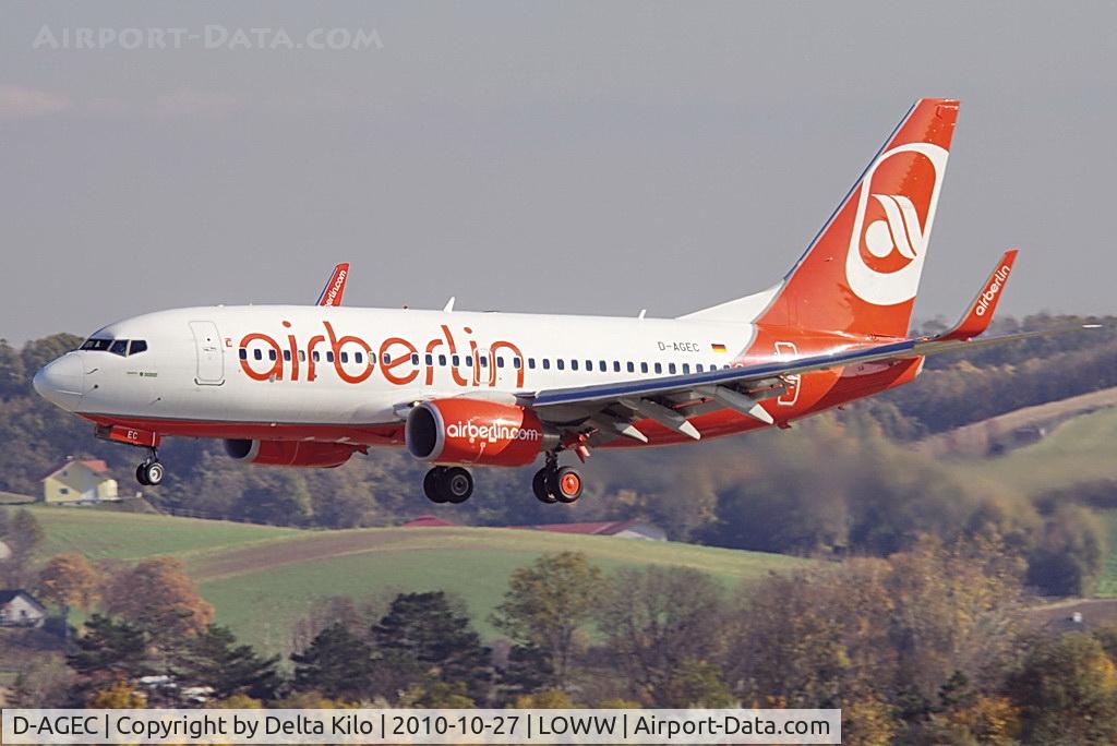 D-AGEC, 2009 Boeing 737-76J C/N 36118, BER [AB] Air Berlin