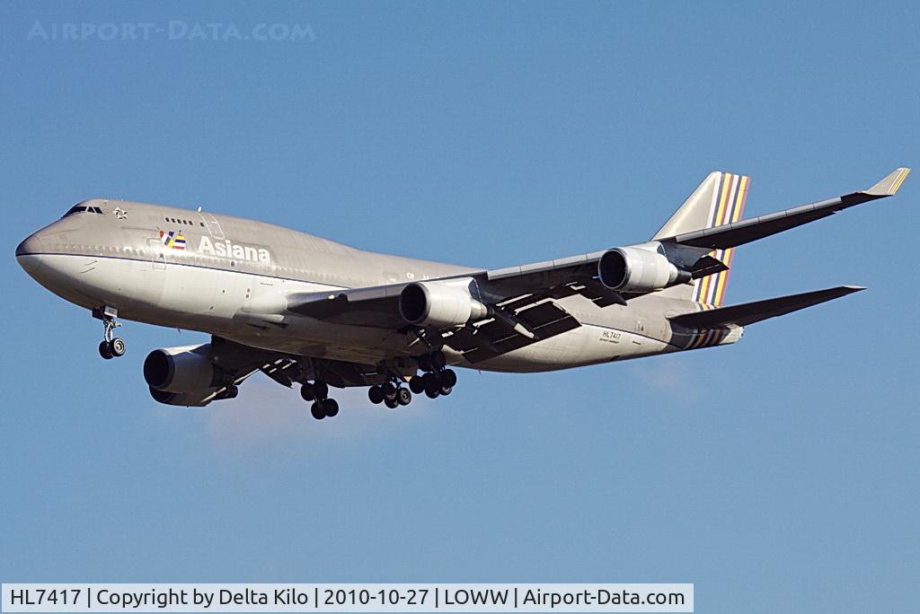 HL7417, 1993 Boeing 747-48EM(BDSF) C/N 25779, AAR [OZ] Asiana Airlines