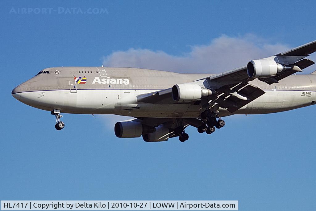 HL7417, 1993 Boeing 747-48EM(BDSF) C/N 25779, AAR [OZ] Asiana Airlines