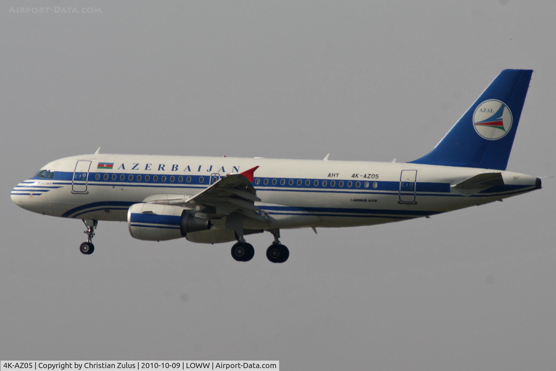 4K-AZ05, 2006 Airbus A319-111 C/N 2788, Azerbaijan Airlines