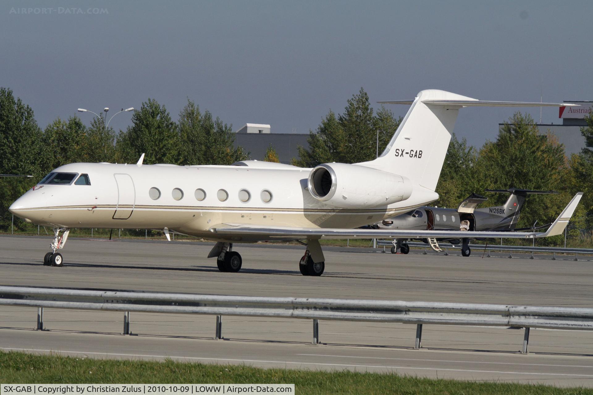 SX-GAB, 2009 Gulfstream Aerospace GIV-X (G450) C/N 4172, Gainjet