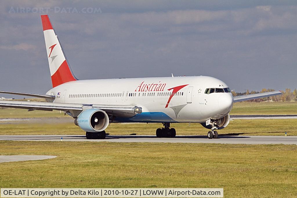 OE-LAT, 1991 Boeing 767-31A C/N 25273, AUA [OS] Austrian Airlines