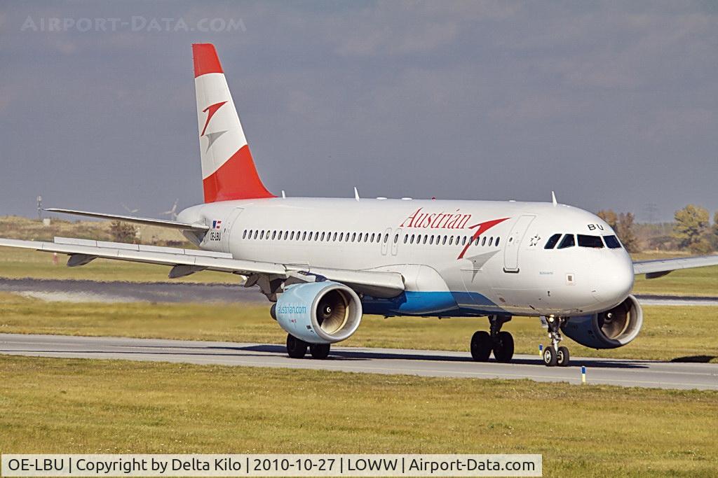 OE-LBU, 2001 Airbus A320-214 C/N 1478, AUA [OS] Austrian Airlines