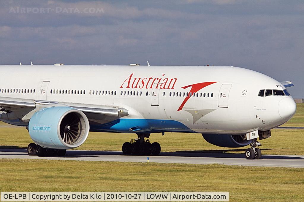 OE-LPB, 1998 Boeing 777-2Z9/ER C/N 28699, AUA [OS] Austrian Airlines