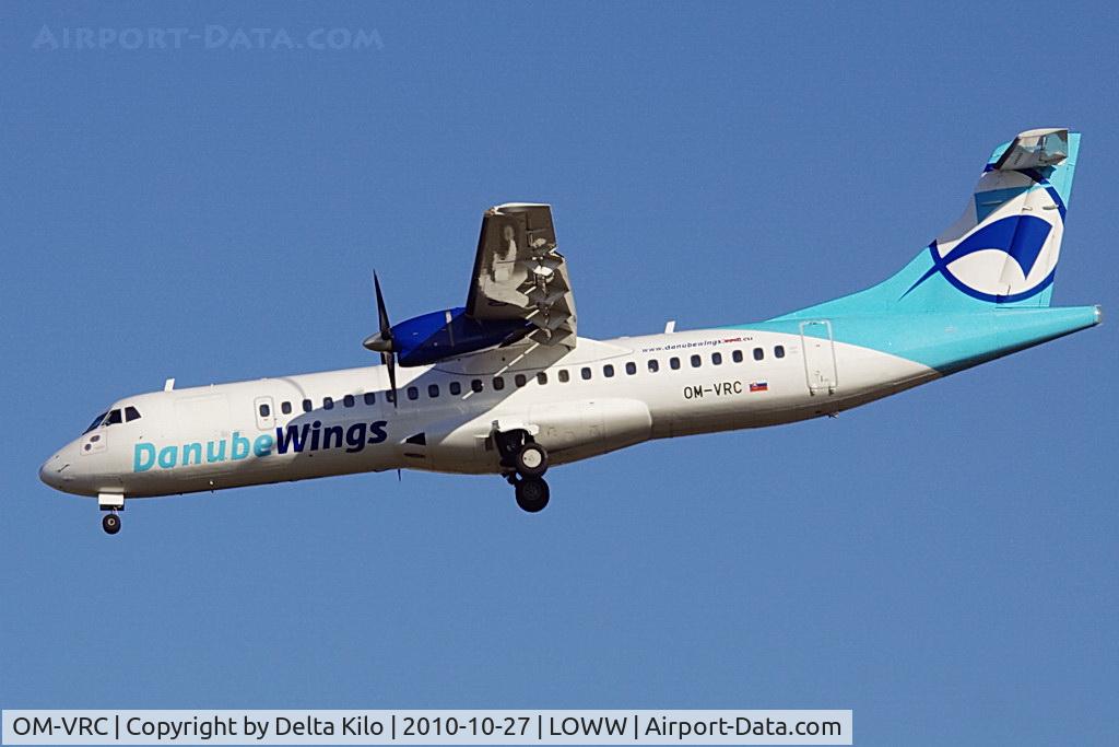 OM-VRC, 1992 ATR 72-202 C/N 307, VPA - DanubeWings