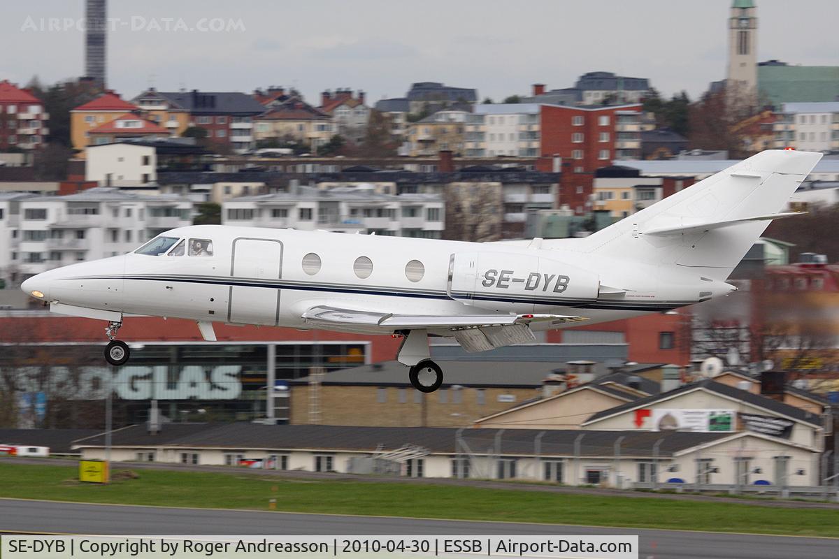 SE-DYB, 1983 Dassault Falcon 100 C/N 216, Andersson Business Jet AB