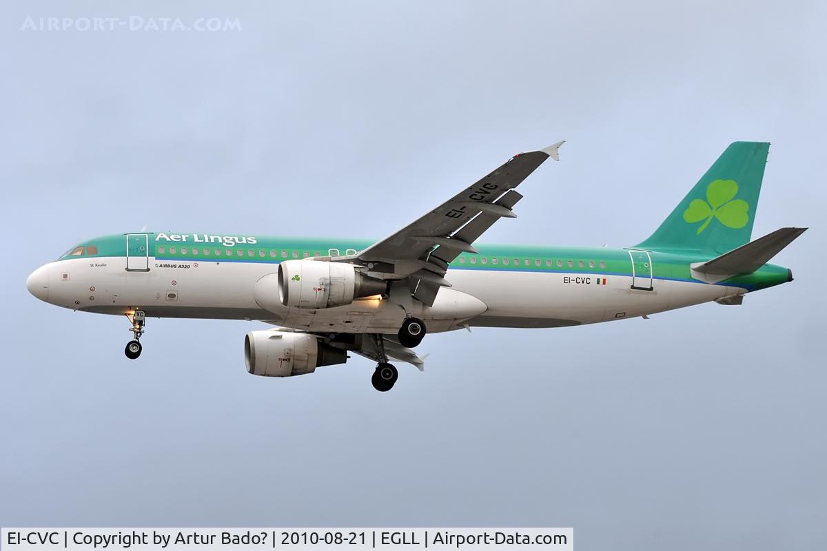 EI-CVC, 2001 Airbus A320-214 C/N 1443, AerLingus