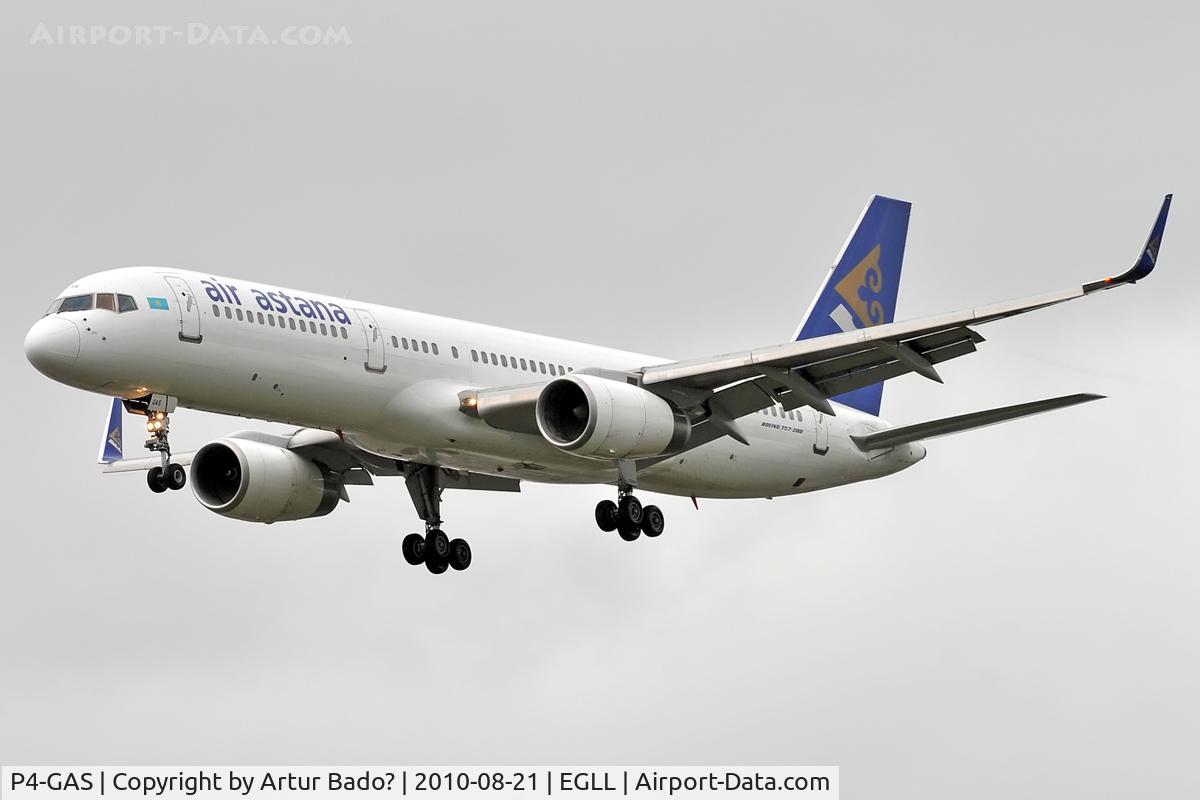 P4-GAS, 1996 Boeing 757-2G5 C/N 28112, Air Astana