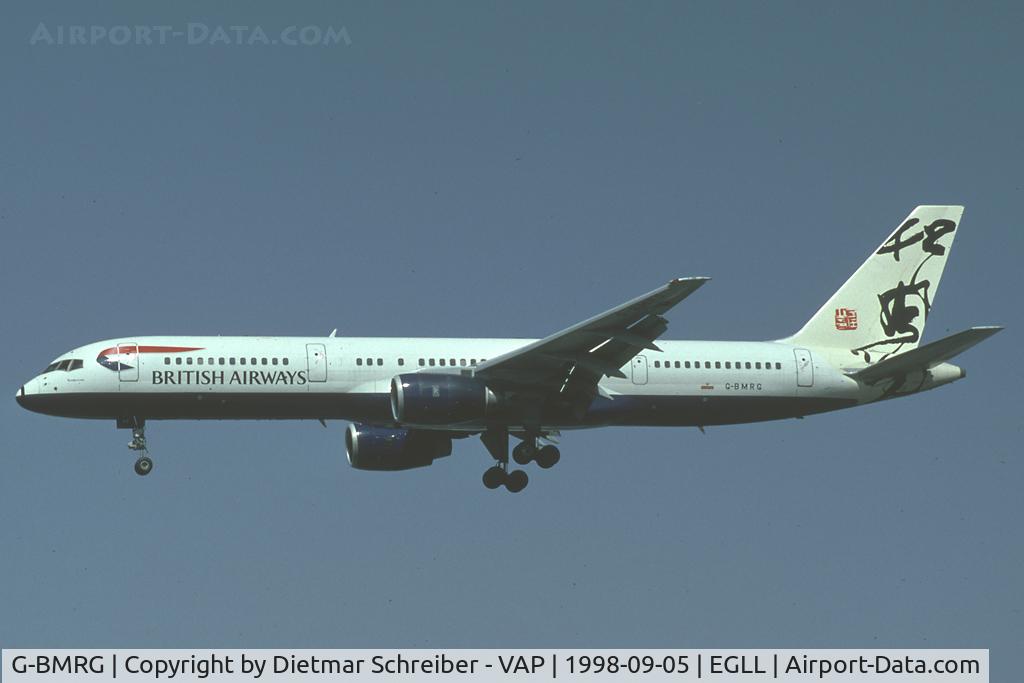 G-BMRG, 1988 Boeing 757-236 C/N 24102, British Airways Boeing 757-200