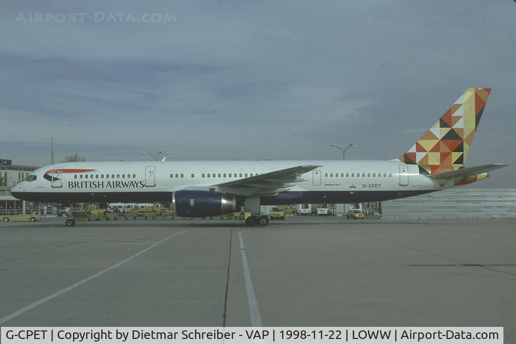 G-CPET, 1998 Boeing 757-236 C/N 29115, British Airways Boeing 757-200