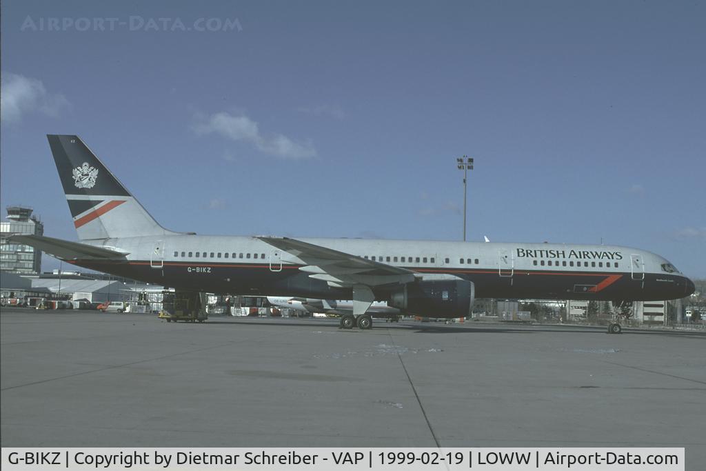 G-BIKZ, 1986 Boeing 757-236/SF C/N 23532, British Airways Boeing 757-200