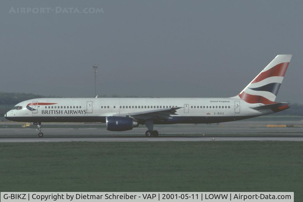 G-BIKZ, 1986 Boeing 757-236/SF C/N 23532, British Airways Boeing 757-200