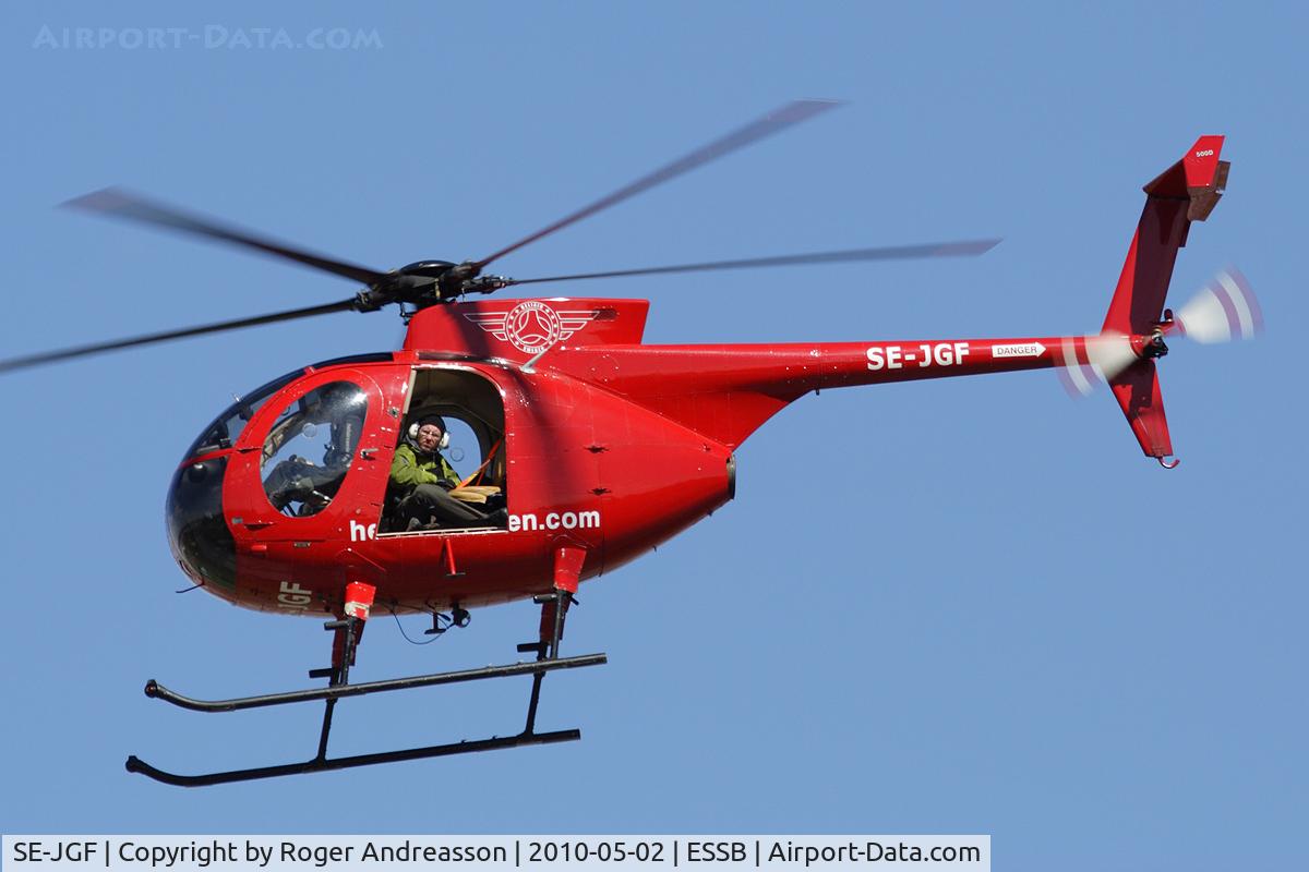 SE-JGF, 1976 Hughes 369D C/N 1160037D, HeliAir Sweden AB