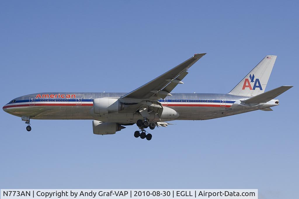 N773AN, 1999 Boeing 777-223 C/N 29583, American Airlines 777-200