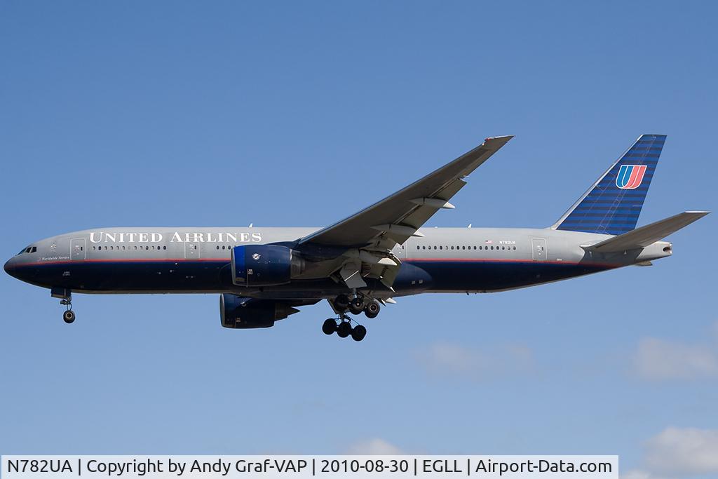 N782UA, 1997 Boeing 777-222/ER C/N 26948, United Airlines 777-200