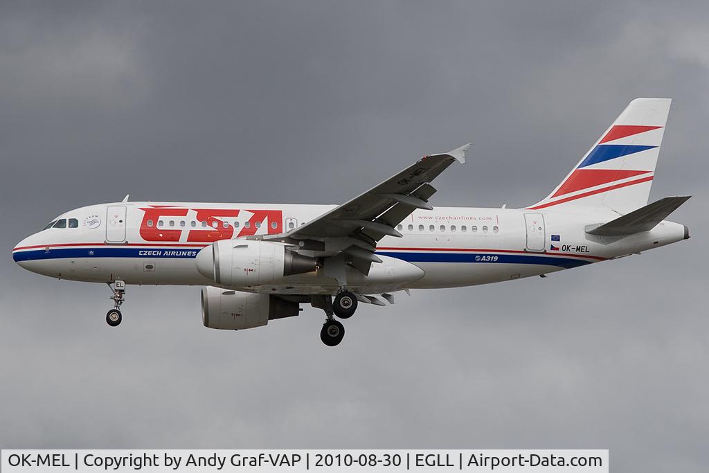 OK-MEL, 2007 Airbus A319-112 C/N 3094, CSA A319