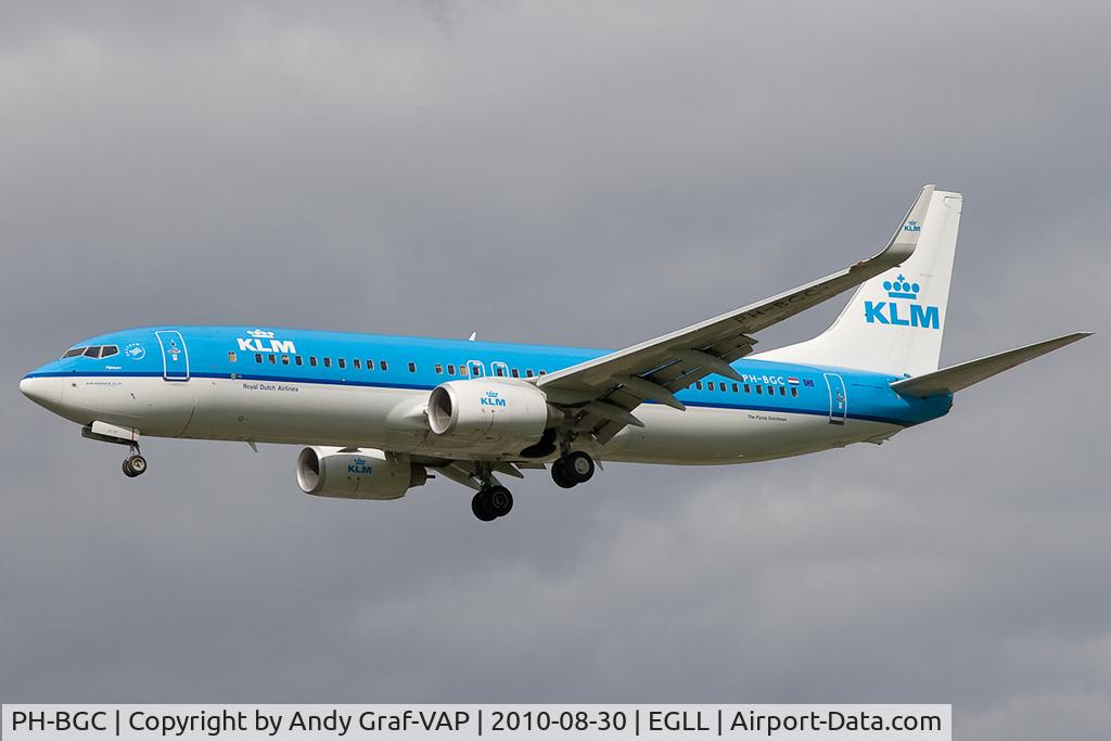PH-BGC, 2008 Boeing 737-8K2 C/N 30361, KLM 737-800