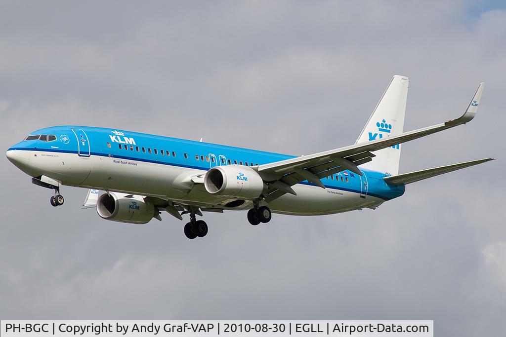 PH-BGC, 2008 Boeing 737-8K2 C/N 30361, KLM 737-800