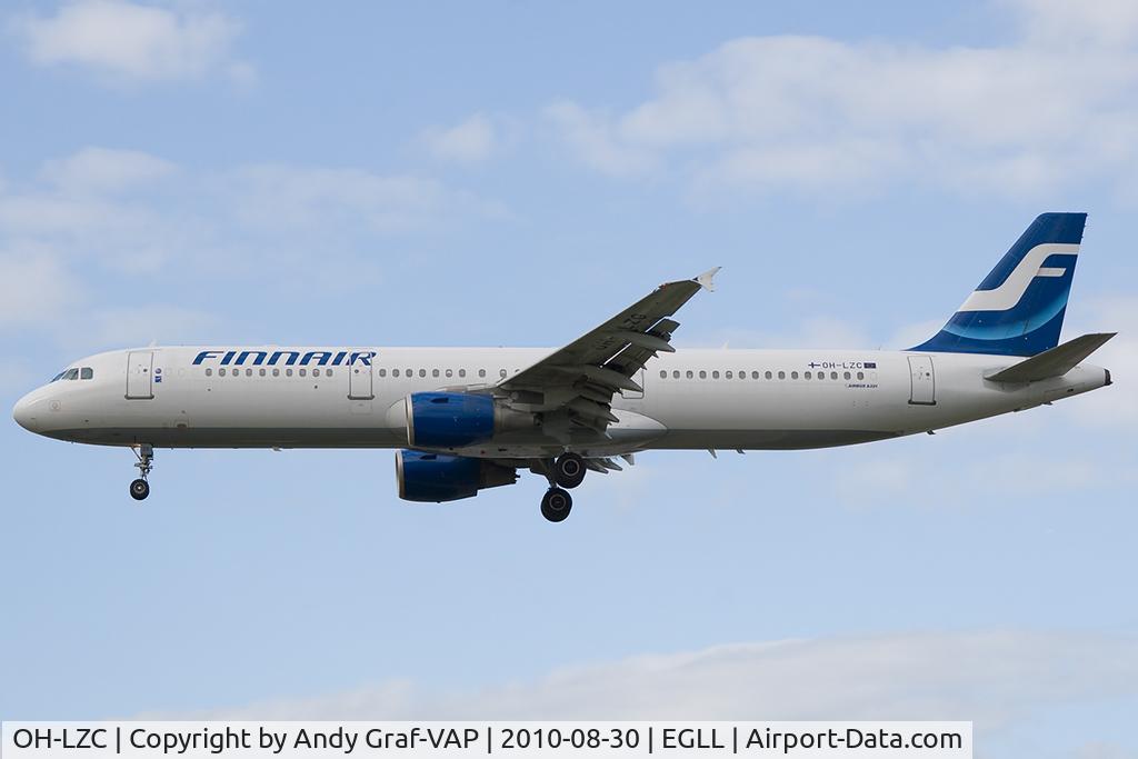 OH-LZC, 2000 Airbus A321-211 C/N 1185, Finnair A321
