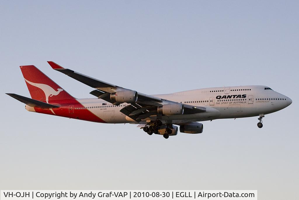 VH-OJH, 1990 Boeing 747-438 C/N 24806, Qantas 747-400
