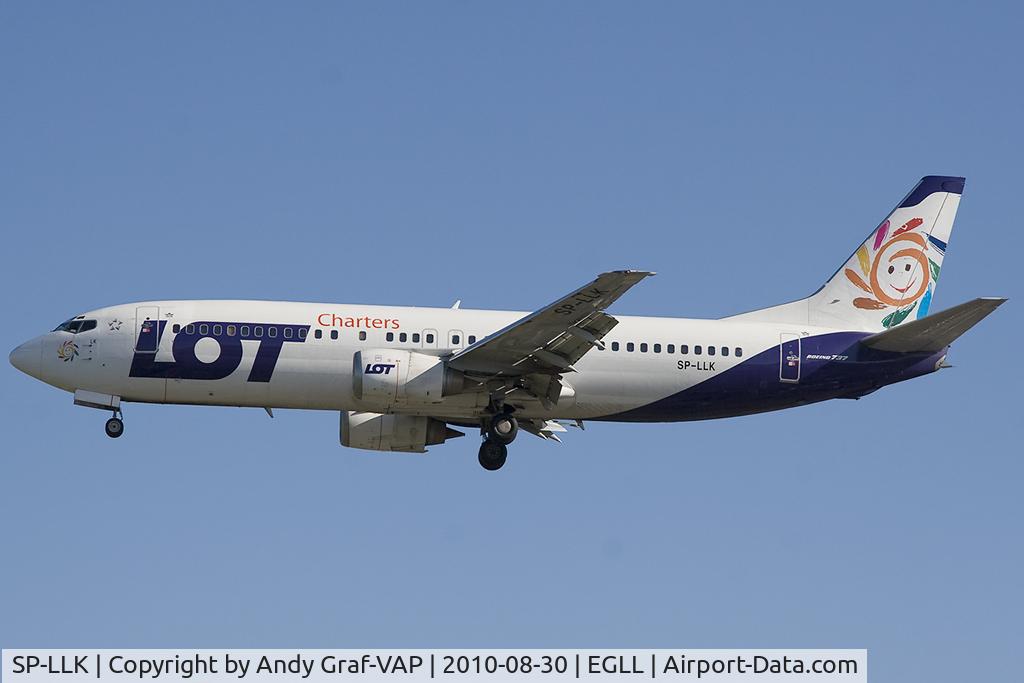 SP-LLK, 1993 Boeing 737-4Q8 C/N 25740, LOT Charter 737-400