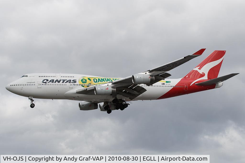 VH-OJS, 1999 Boeing 747-438 C/N 25564, Qantas 747-400
