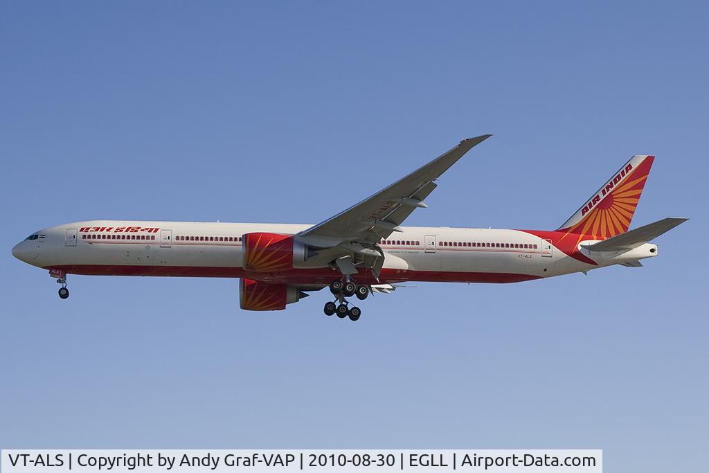 VT-ALS, 2010 Boeing 777-337/ER C/N 36317, Air India 777-300