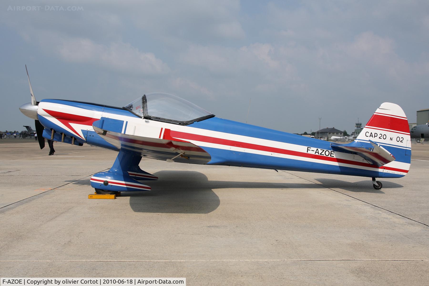 F-AZOE, Mudry CAP-20E C/N 02, Orleans AB airshow 2010
