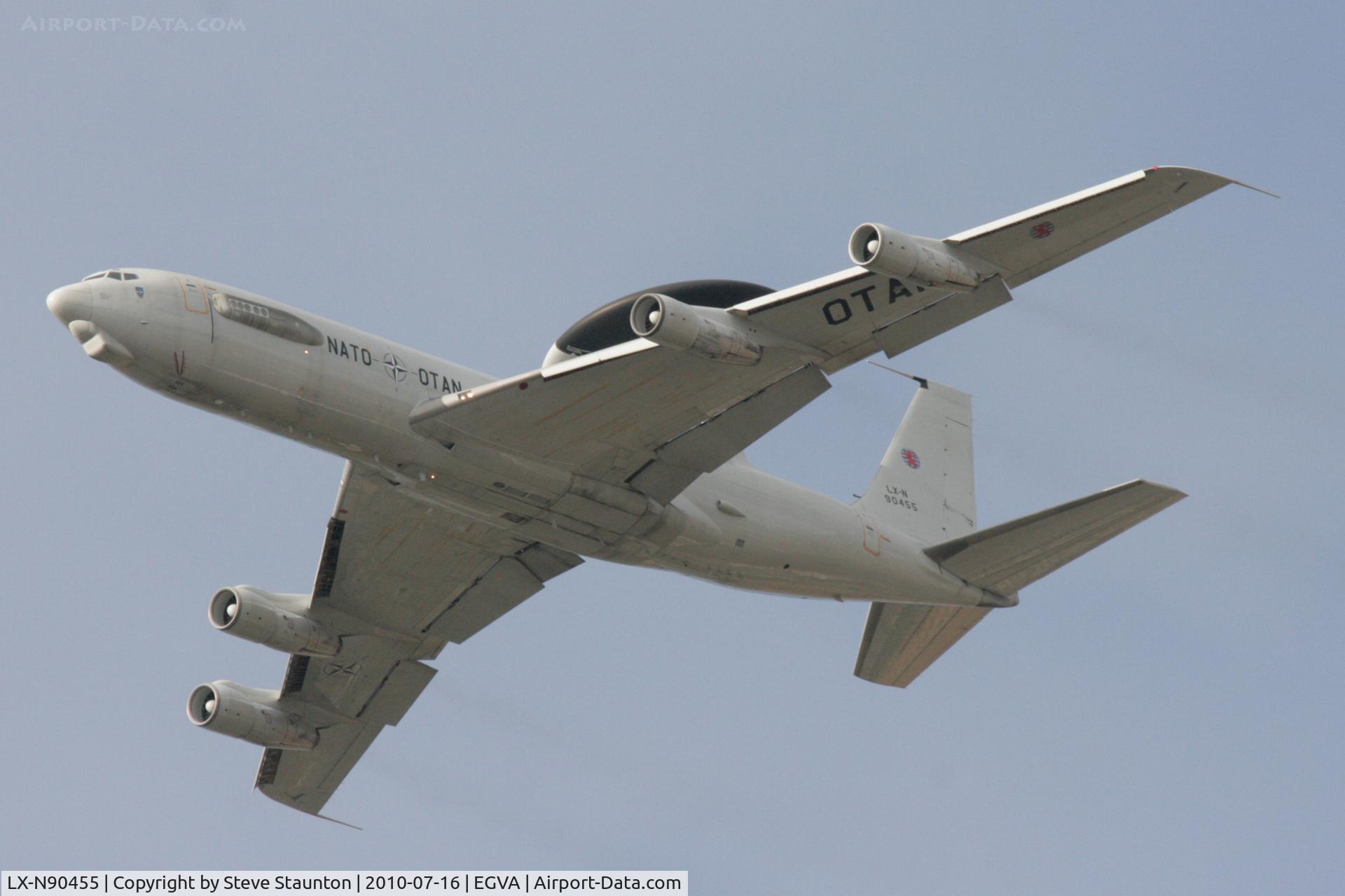 LX-N90455, 1984 Boeing E-3A Sentry C/N 22850, Taken at the Royal International Air Tattoo 2010
