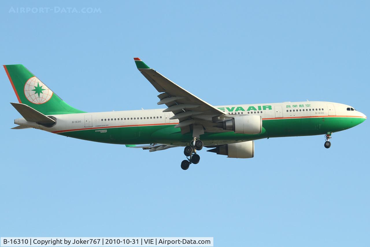 B-16310, 2005 Airbus A330-203 C/N 678, Eva Air