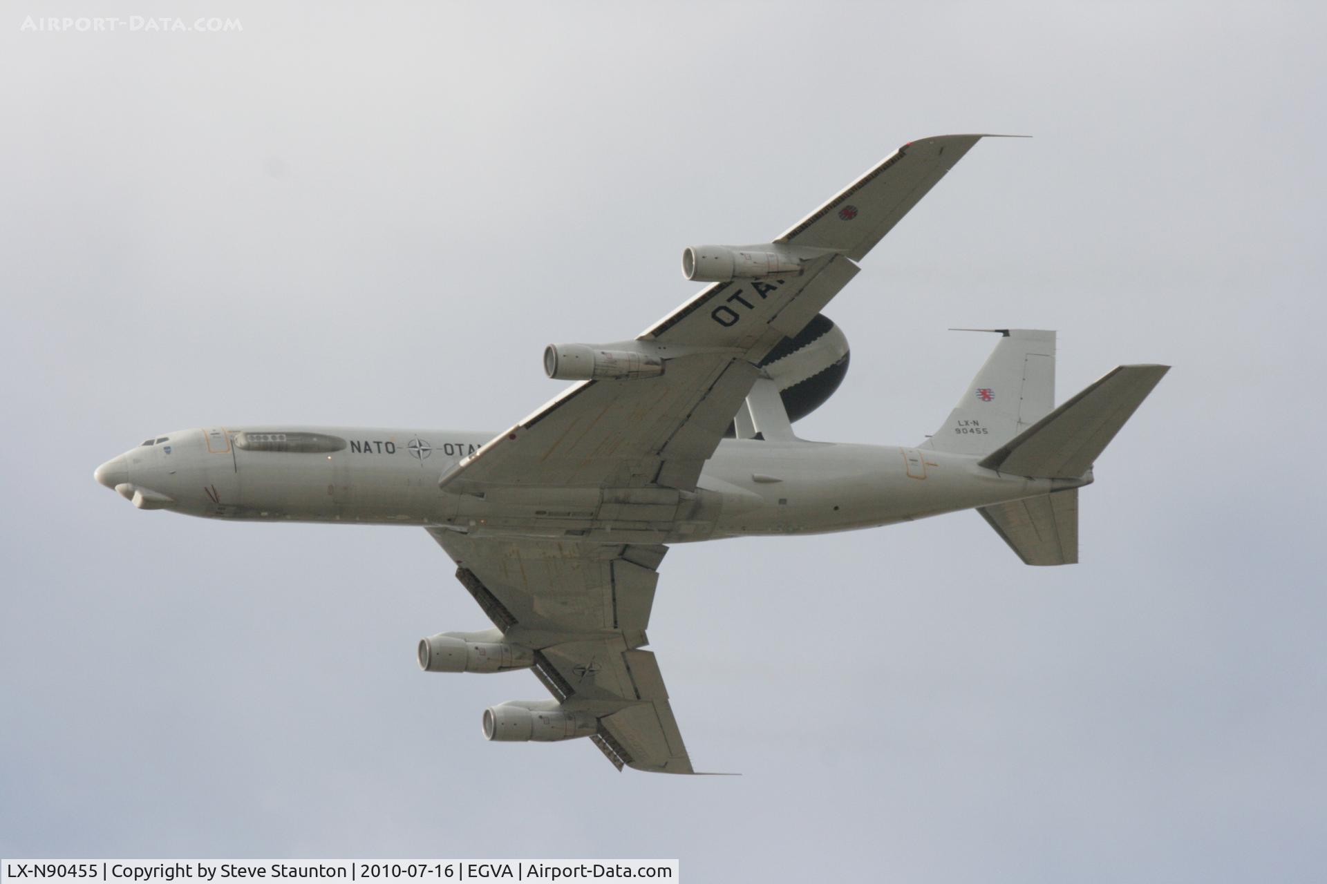 LX-N90455, 1984 Boeing E-3A Sentry C/N 22850, Taken at the Royal International Air Tattoo 2010